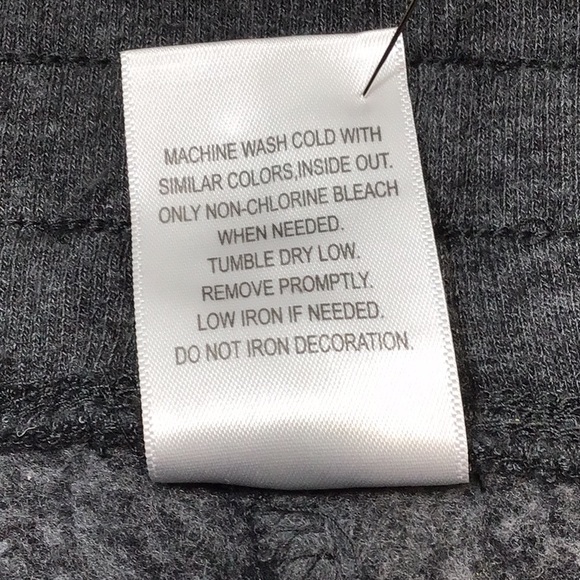 🎄MICKEY MOUSE Christmas Charcoal Drawstring Waist Elastic Ankle Fleece Joggers - Picture 4 of 8